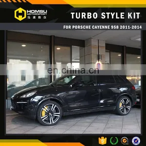 Auto Body Kits Body Parts Auto TURBO Design FRP PUR Body Kit for Porsce Cayene 2011 2012 2013 2014 958 thumbnail-1