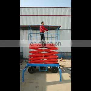 7LSJY Shandong SevenLift 12 Meter Extension Portable Movable 300kg Mobile Hydro Mini Lifter Platform Ladder for Painting thumbnail-1