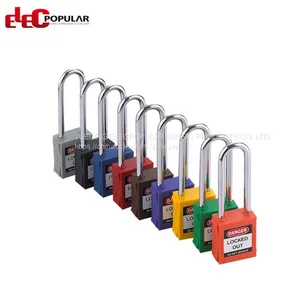 76mm Stainless Steel Shackle Safety Padlocks EP-8551~EP-8554 ABS Safety Padlock thumbnail-4