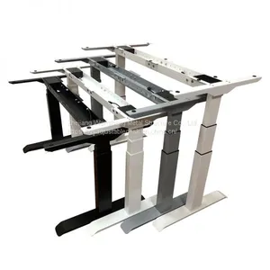 Electric Height Adjustable Desk Frame With Dual Motor thumbnail-1