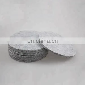 Home Decor Felt Table Mat With Holder Felt Coaster Placemat Table Mat Pad Set for Drinks thumbnail-1