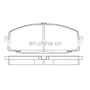 Brake Pads for TOYOTA OE D1344 GDB770 D2104 AN-334K 04465-25040 thumbnail-1
