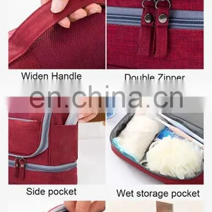 Multifunctional Polyester Waterproof Hanging Travel Toiletry Bag OEM ODM Welcomed thumbnail-6