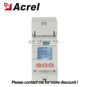Acrel ADL100-ET The Power Distribution Cabinet Multi Tariff Energies Din Rail Single Phase Digital Energy Meter thumbnail-4