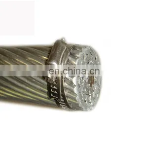 11kV AND 33KV OHL ACSR Cable 100mm2 WASP Aluminum Wire Zinc Coated Steel Wire Core Factory Price thumbnail-1