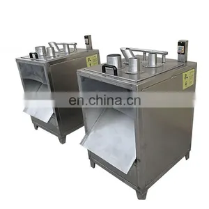 Industrial Used Electric Manual Feeding Vegetable Slicer Machine thumbnail-5