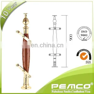Factory Direct Sale Customized Adjustable Balcony Wood Railing Designs thumbnail-1