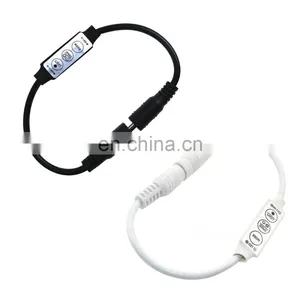Single Color Mini LED Controller , DC5-24V Mini 3keys Dimmer for Led Strip thumbnail-6