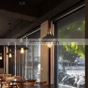 Restaurant Retro Chandelier Lights Kitchen Rustic Iron Industrial Loft Vintage Pendant Lighting Lamp thumbnail-4