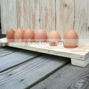 Custom Made Painted Color and Logo Solid Wooden Egg Holder thumbnail-2