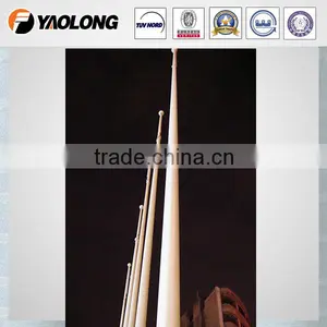 Tapered Aluminium Electric Operated System Flagpole thumbnail-4