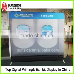 Trade Show Exhibition Stand With Fabric Graphic thumbnail-1
