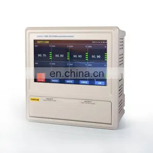 Paperless Data LoggerIndustrial Multi Channel Pt100 Thermocouple Digital Paperless Temperature Chart Recorder With RS485 Modbus thumbnail-2