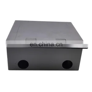 Double Power And Electrical Data Floor Socket Boxes thumbnail-1