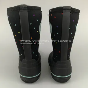 Neoprene Rain Boots,Cheap Lady Neoprene Boots, Neoprene Ladies Boots,Female Neoprene Shoes,Women Neoprene Boots thumbnail-4