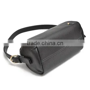 Fashion Leather Cosmetic Bag Mini Satchel Wash Bags Makeup Organizer for Travel thumbnail-5