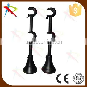 100% Non-rust Durable Double Curtain Bracket/ Wall Pole Brackets /black Double Curtain Bracket thumbnail-1