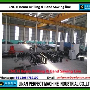 CNC H Beam Drilling and Band Sawing Machine thumbnail-1