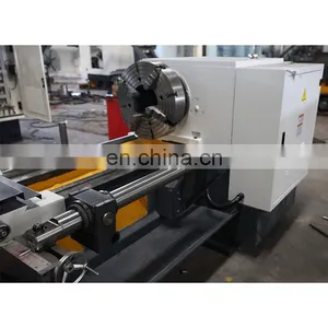 Lathe Machine Q1319 200mm Big Spindle Bore Pipe Threading Lathe Machine With CE Protection thumbnail-4