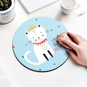 Custom Printing Non Slip Rubber Mouse Pad Office Mouse Pad Round Mouse Mats thumbnail-4
