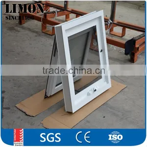 Easy Installed Frosted Glass Small Aluminum Toilet Awning Window For Hotsale thumbnail-1