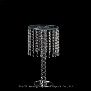 Wedding Decoration Crystal Flower Stand Centerpiece Around With Chains thumbnail-3