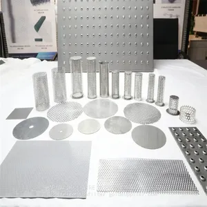 Stainless Steel Perforated Filter Cartridge With Flange and Handle Accept OEM.factory Supplier thumbnail-5