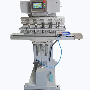 Meichao Six Colors Semi-automatic Shuttle Pad Printing Machine thumbnail-2