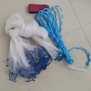 Custom Hand Drawstring Casting Easy Throwing Fishing Net thumbnail-1
