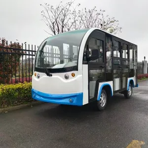 Tourist Sightseeing Vehicle - 11-seater Enclosed Electric Sightseeing Vehicle, From the Original Manufacturer, Direct Sales of First-hand Electric Sightseeing Vehicles thumbnail-5
