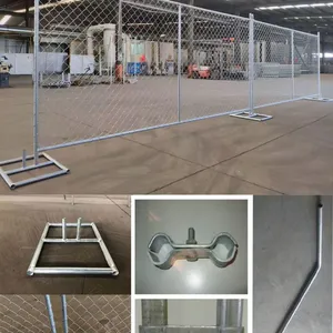 Chain Link Temporary Fence for Event Crowd Control With 1.2m Height thumbnail-3