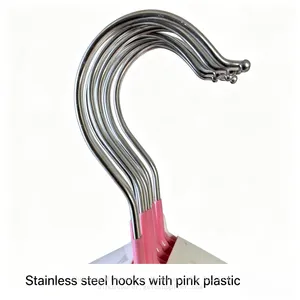 Non-slip Metal Hangers With Smooth Edge, Anti-slip Steel Hangers thumbnail-2