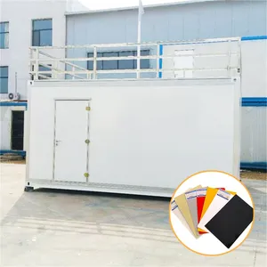 High Strength FRP Fiberglass Panel Lightweight Embossed Sheet Woven Roving Used Refrigerated RV VAN Cargo Car Chiller FRP Panel thumbnail-1