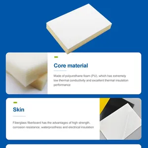 Clean FRP Plywood Composite Panel Restaurant Kitchen Cabinet Door Smooth Surface Stain Resistant Hygienic FRP Sandwich Panel thumbnail-4