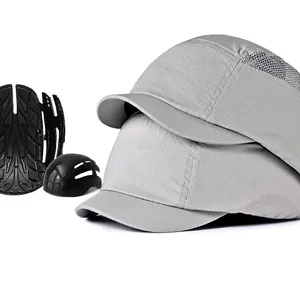 Short brim shoprt peak bump cap (2)