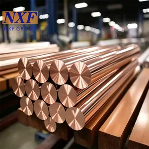 NXF C1100/GB T2/ASTM C11000/ISO Cu-ERHC/DIM OF-Cu58/BS C101/C102 Diameter 1-200mm Length 1-12m Copper Round Bar thumbnail-1
