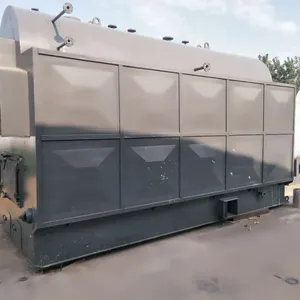Double Drum Membrane Water-cooled Wall Burner, Soybean Deep Processing, Beef Cattle Breeding, 8t/h Biomass Steam Boiler thumbnail-3
