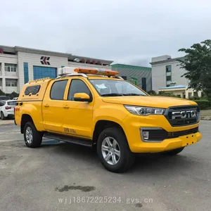 Foton 4*4 Drive 500-cubic-meter and 600-cubic-meter Pickup Drainage Vehicles With Additional Lifting Floodlights thumbnail-1
