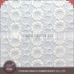 New Product Soft Beautiful Flower Embroidery Design Bridal Mesh Fabric for Wedding Dress thumbnail-2