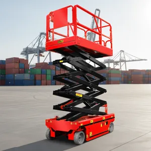 Self Propelled Hydraulic Mini Scissor Lift Electric Scissor Lift thumbnail-3