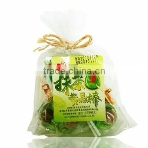 New Flavor Matcha Candy Added Plum Sweet Lollipop thumbnail-3