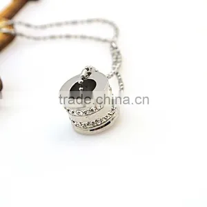 Top Sale Necklace Pendant Crystal Silver Pendant Designs for Girls thumbnail-2