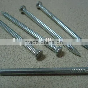 Black/galvanized Grooved Concrete Nails thumbnail-2