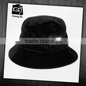 Online Shop Black Fur Russian Bucket Winter Hat thumbnail-1