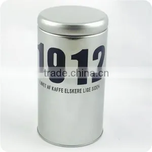 Round Coffee Tin Can With Paint Design thumbnail-6