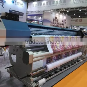 Roll to Roll Digital Textile Printer 3.2m Digital Textile Printer With Two DX5 Print Head thumbnail-2