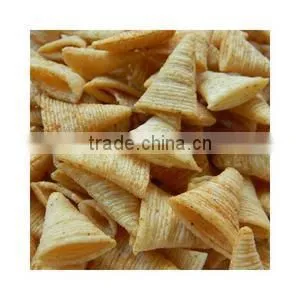 Fried Wheat Flour Chips Process Line/machine thumbnail-1