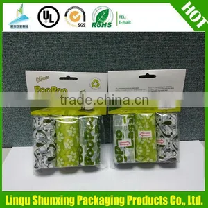 Biodegardable Dog Poop Bags / on Pull Garbage Bag on Roll thumbnail-6