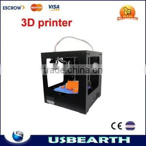 Assembled High Precision 3d Artwork Creator Mini Desktop 3D Printer Upgrading With Free Filament and LCD thumbnail-1
