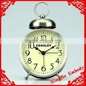 Simple Design Metal Vintage Style Alarm Clock thumbnail-1